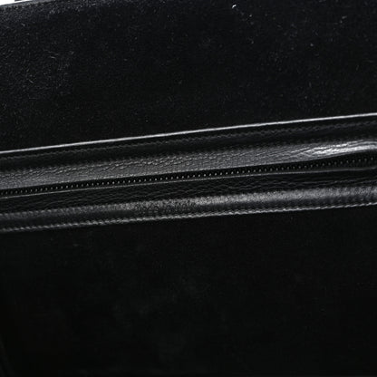 Celine Grained Calfskin Medium Phantom Luggage Black 6 of 13