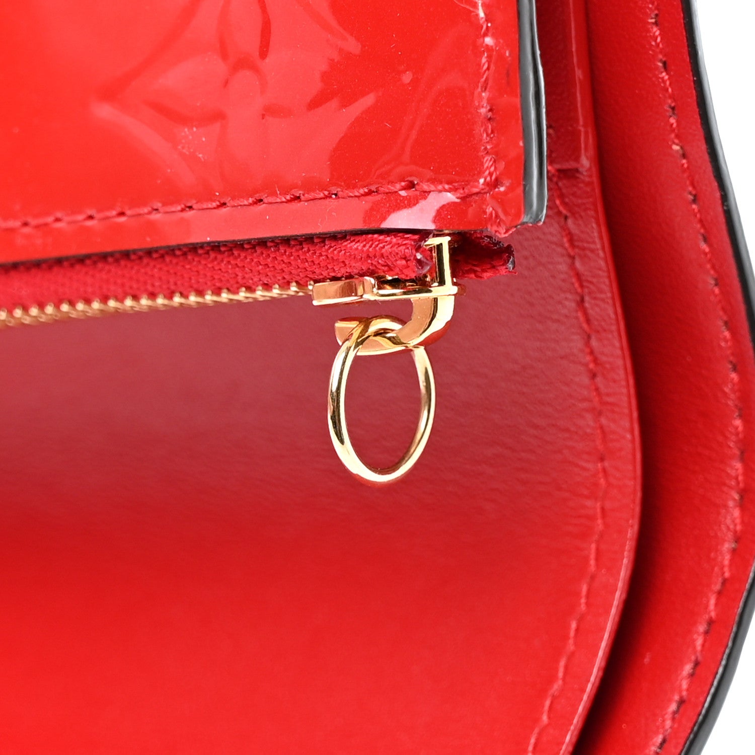 Louis Vuitton Vernis Victorine Wallet Cherry 7 of 9