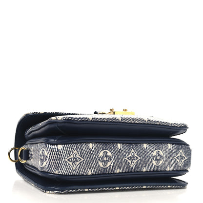 Louis Vuitton Monoglam Pochette Metis East West Blue 4 of 10