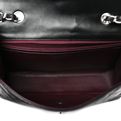 Chanel Lambskin Quilted Jumbo Single Flap Black 5 of 10