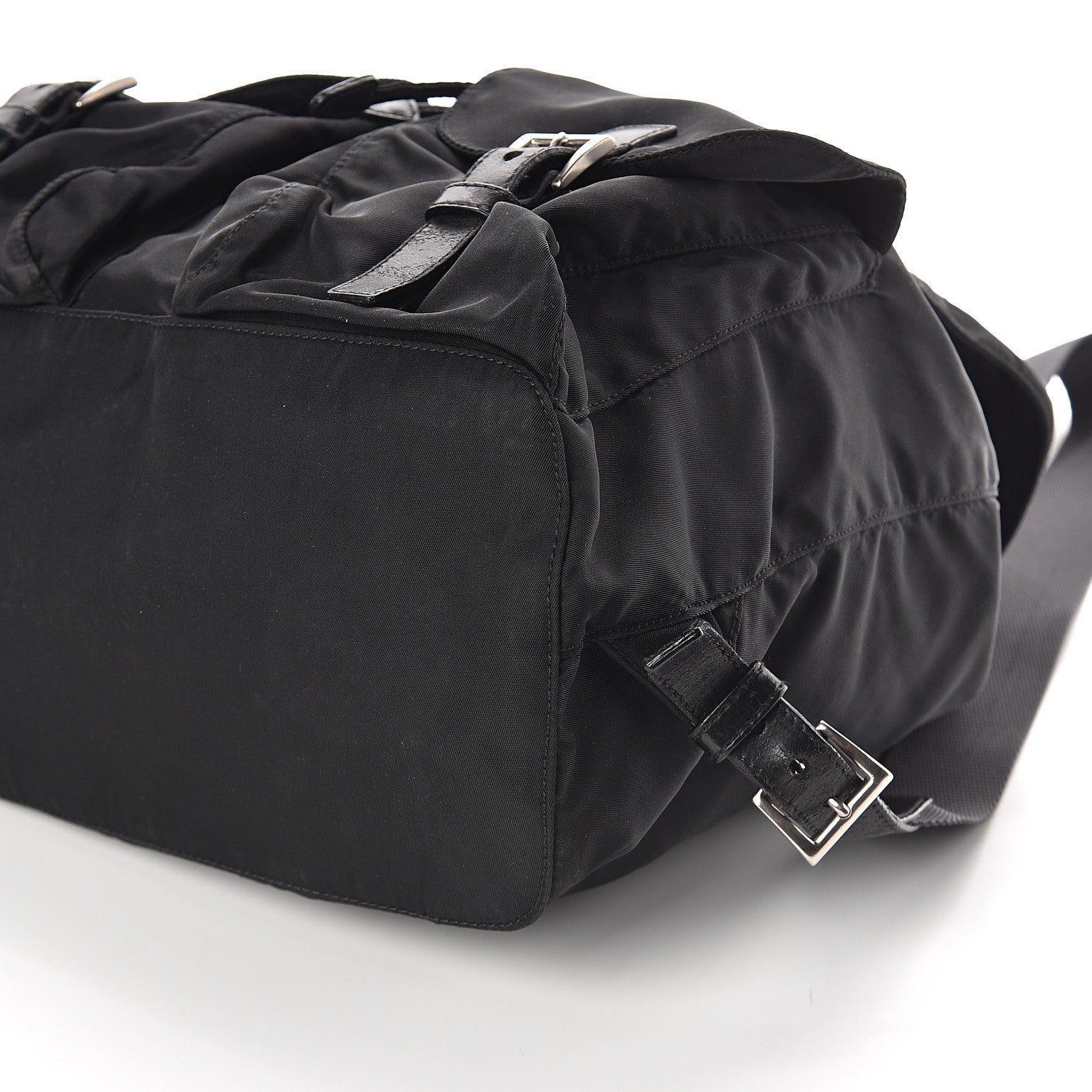 Prada Nylon Vela Medium Backpack Black 8 of 8