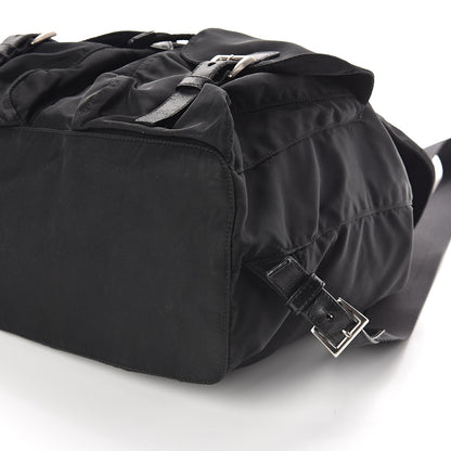 Prada Nylon Vela Medium Backpack Black 8 of 8