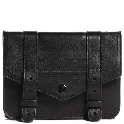 Proenza Schouler Leather PS1 Large Chain Wallet Black 1 of 6