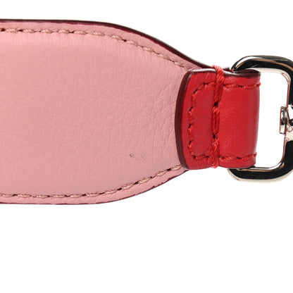 Fendi Calfskin Studded Strap You Red Multicolor 5 of 5
