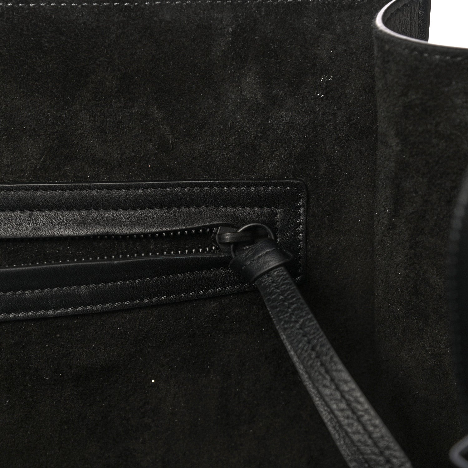 Celine Supple Calfskin Medium Phantom Luggage Black 12 of 21