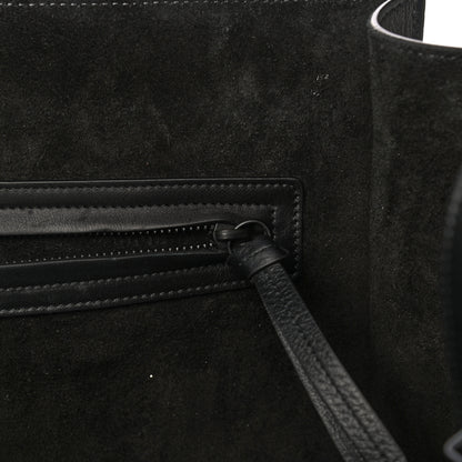 Celine Supple Calfskin Medium Phantom Luggage Black 12 of 21