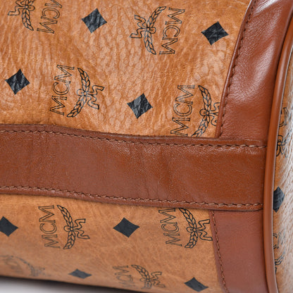 MCM Visetos Drawstring Bag Cognac 7 of 9