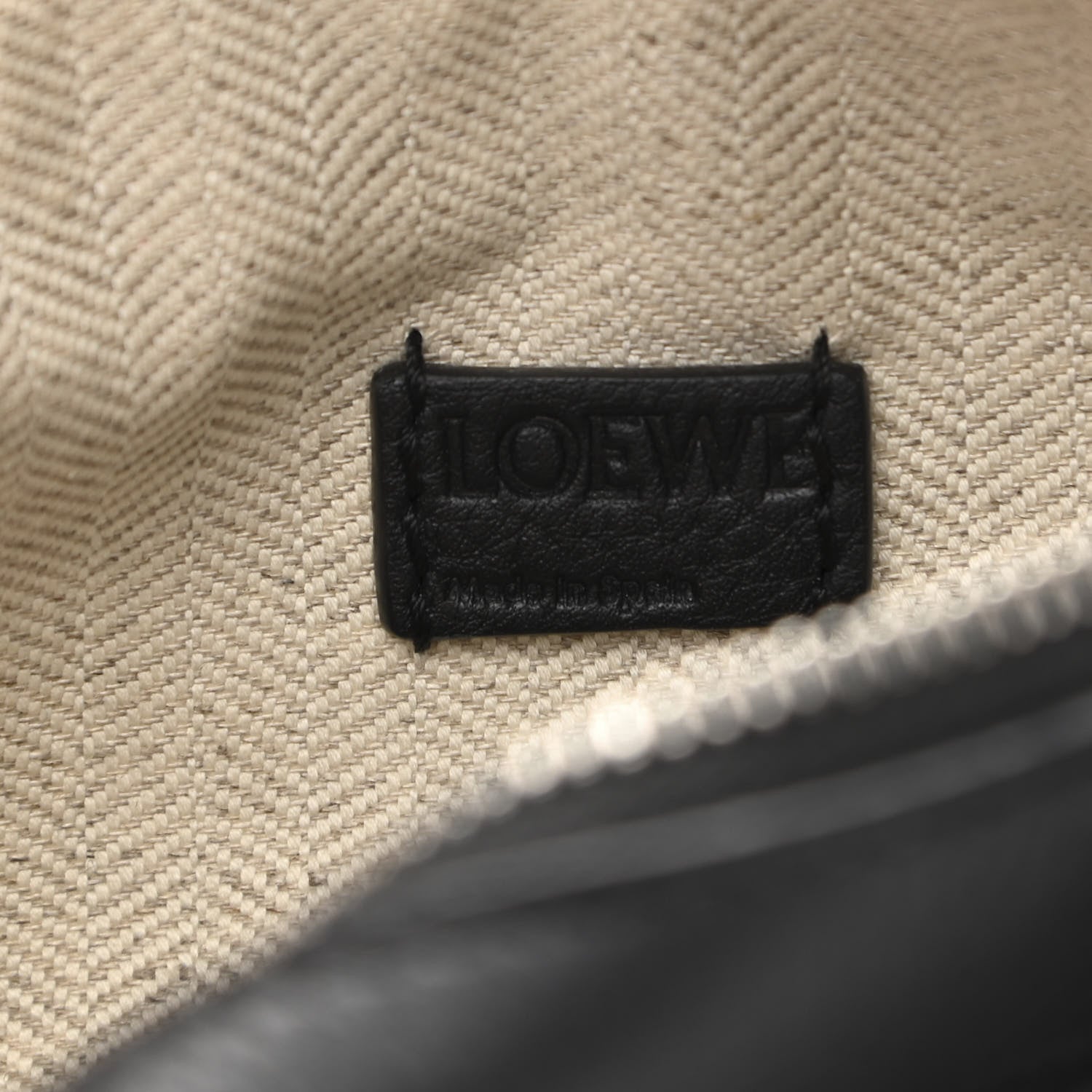 Loewe Calfskin Mini Puzzle Bag Black 6 of 11