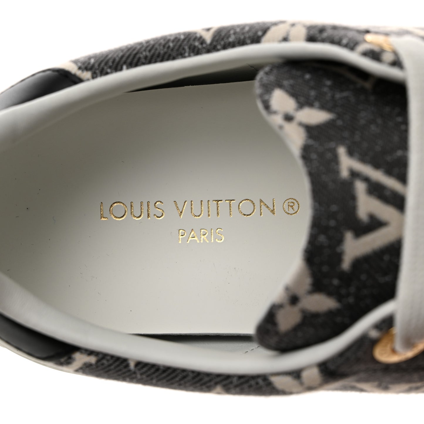 Denim Monogram Time Out Sneakers 37
