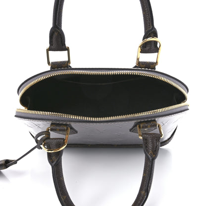Louis Vuitton Vernis Monogram Alma BB Taupe Metallise 5 of 10