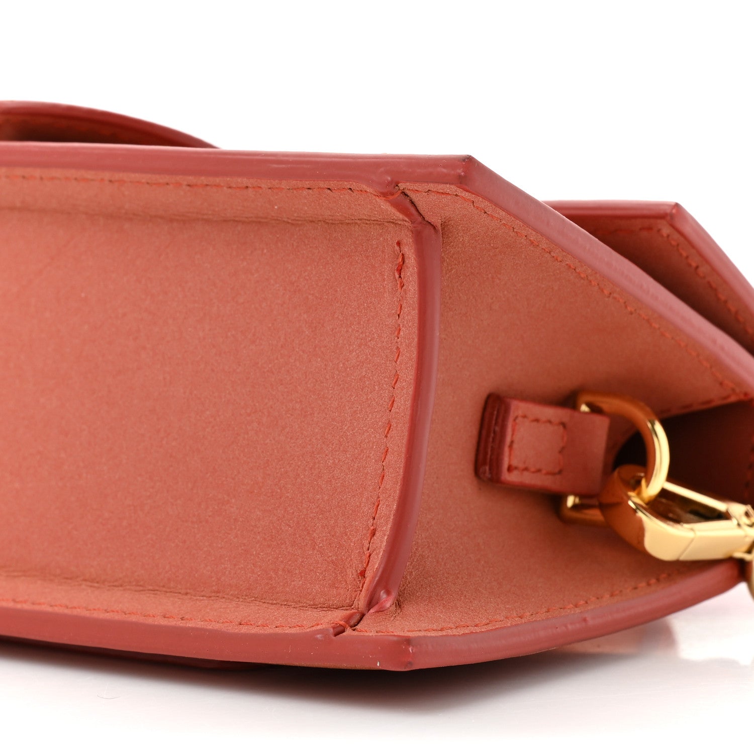 Jacquemus Nubuck Le Bambino Dark Red 8 of 14