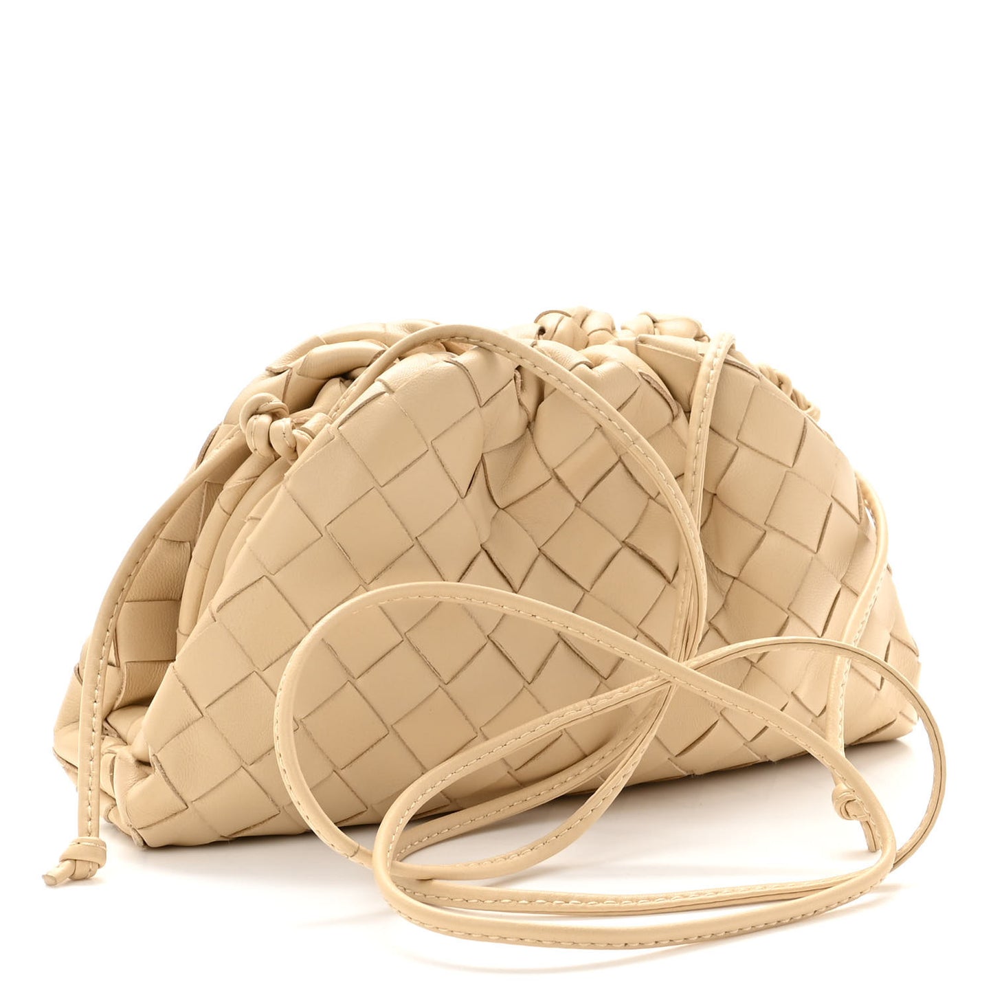 Nappa Intrecciato The Mini Pouch Porridge