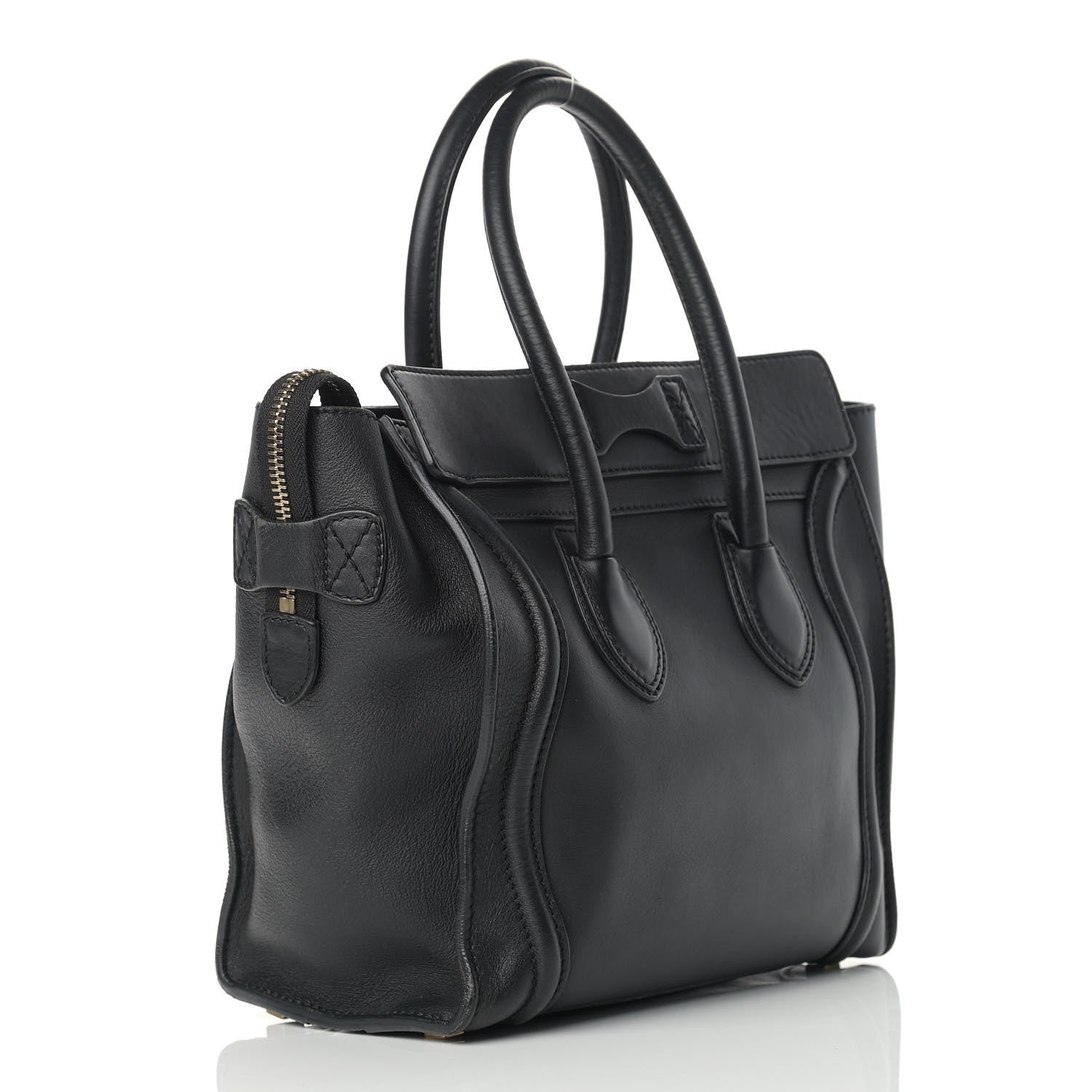 Celine Smooth Calfskin Micro Luggage Black 3 of 18
