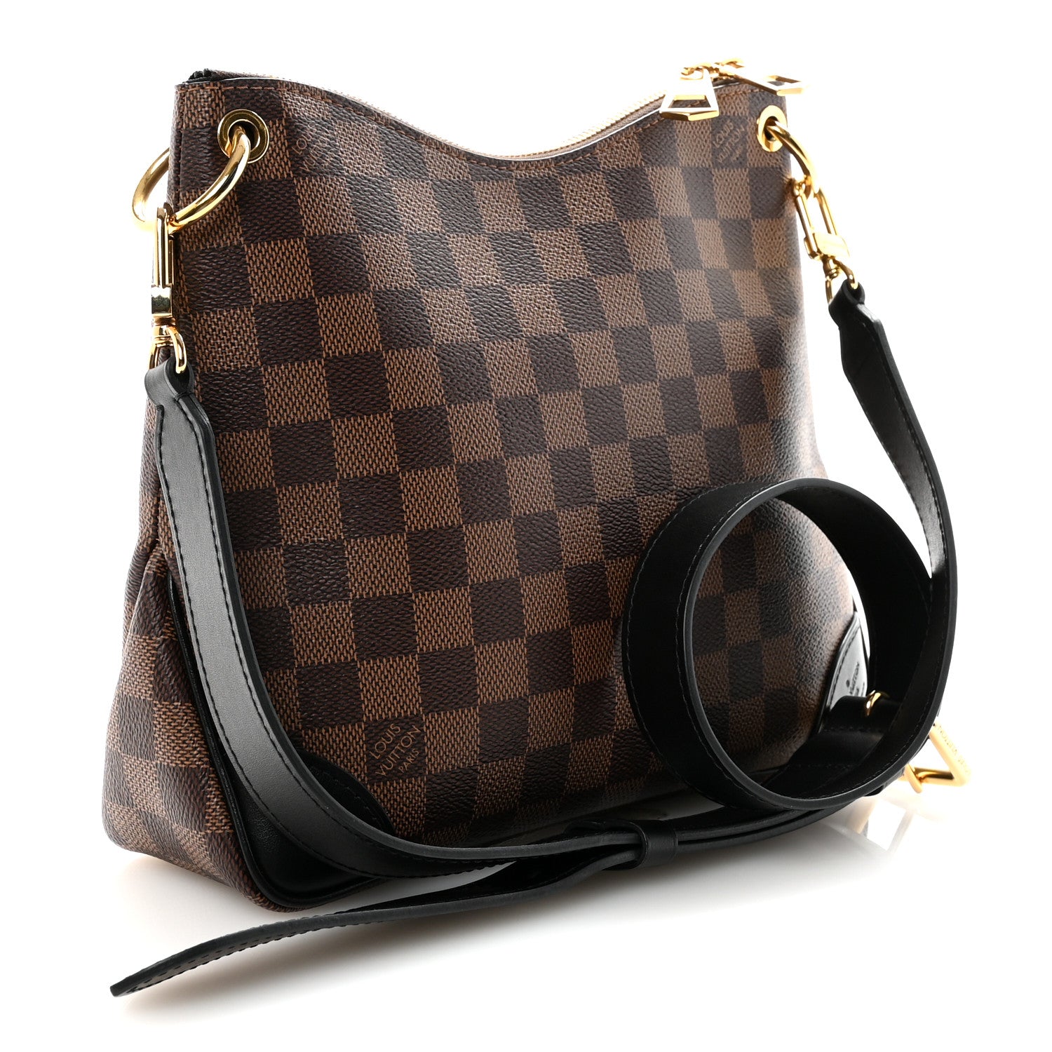 Louis Vuitton Damier Ebene Odeon PM Black 3 of 10