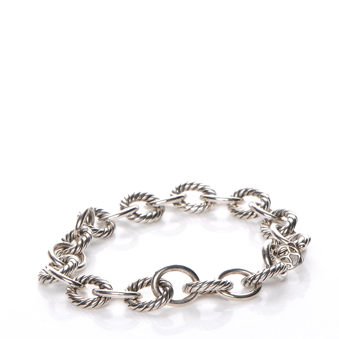 Sterling Silver 10mm Medium Oval Link Bracelet