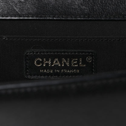 Chanel Grained Calfskin Quilted Medium Flap Black 6 of 10