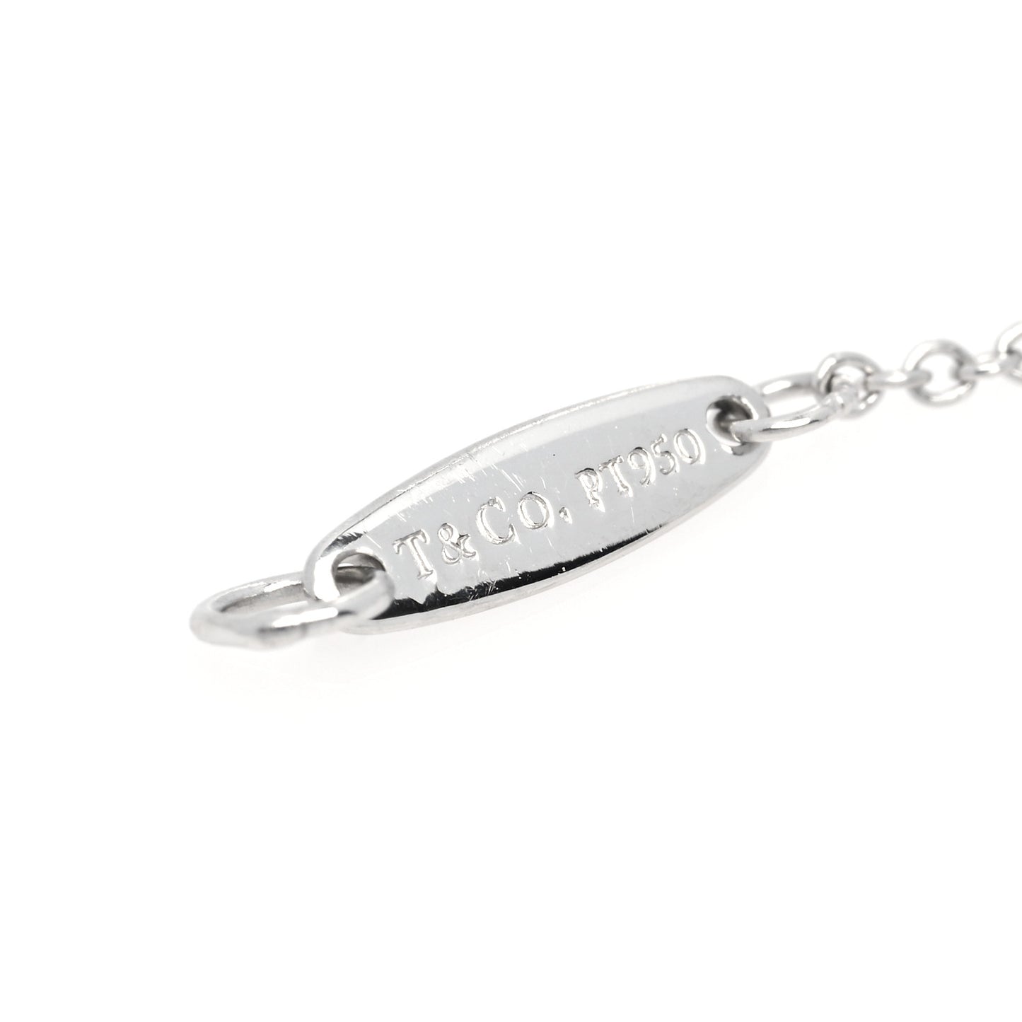 Platinum Diamond .08ct Elsa Peretti Diamonds by the Yard Bracelet