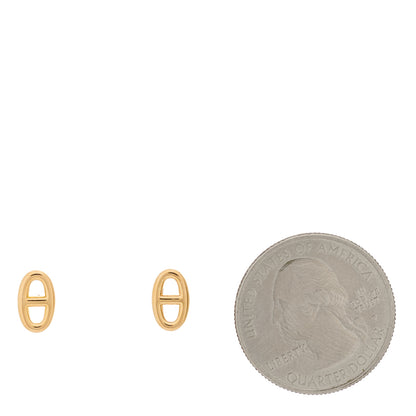 Hermes 18K Rose Gold TPM Farandole Stud Earrings 2 of 5