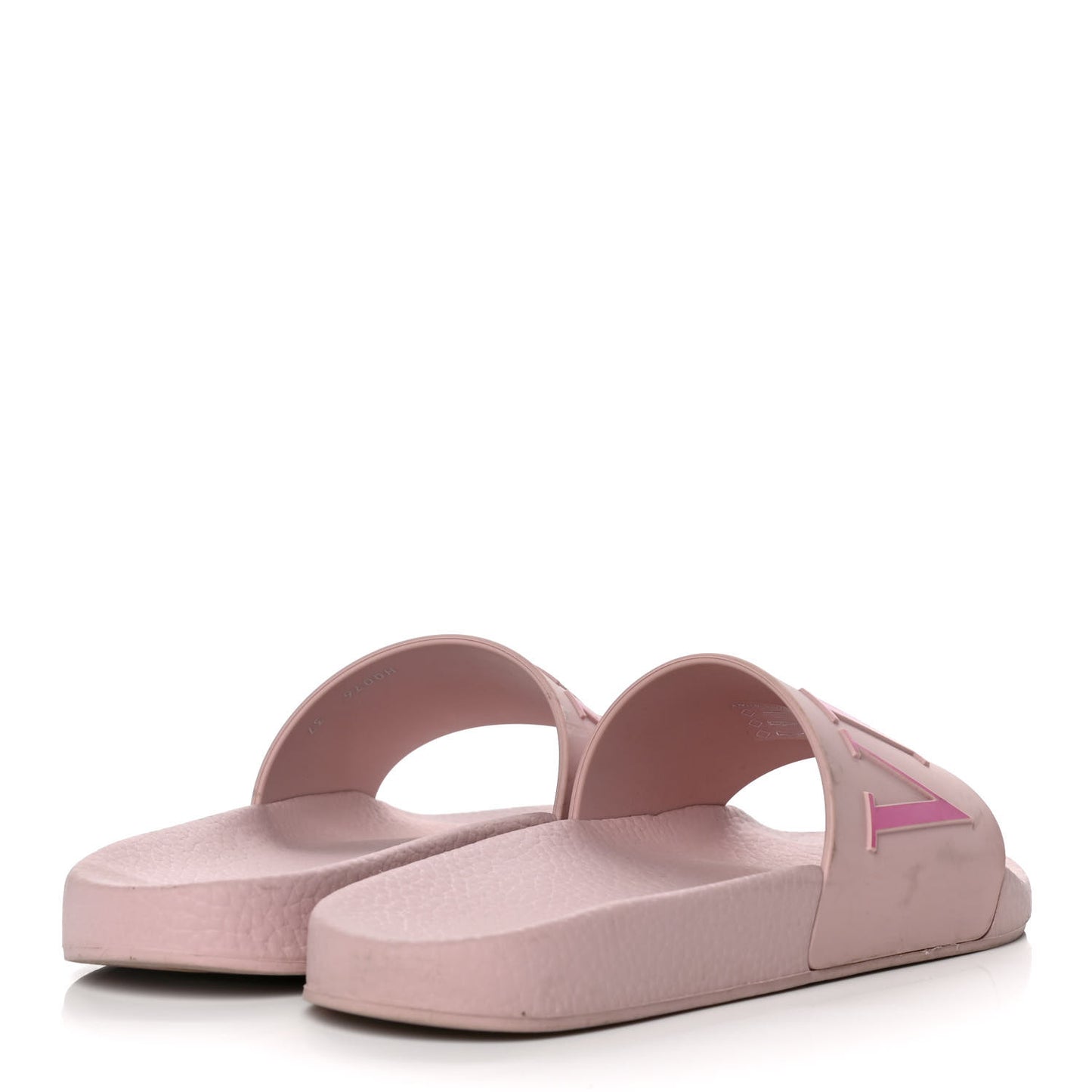 Rubber VLTN Pool Slide Sandals 37 Water Rose Disco Pink