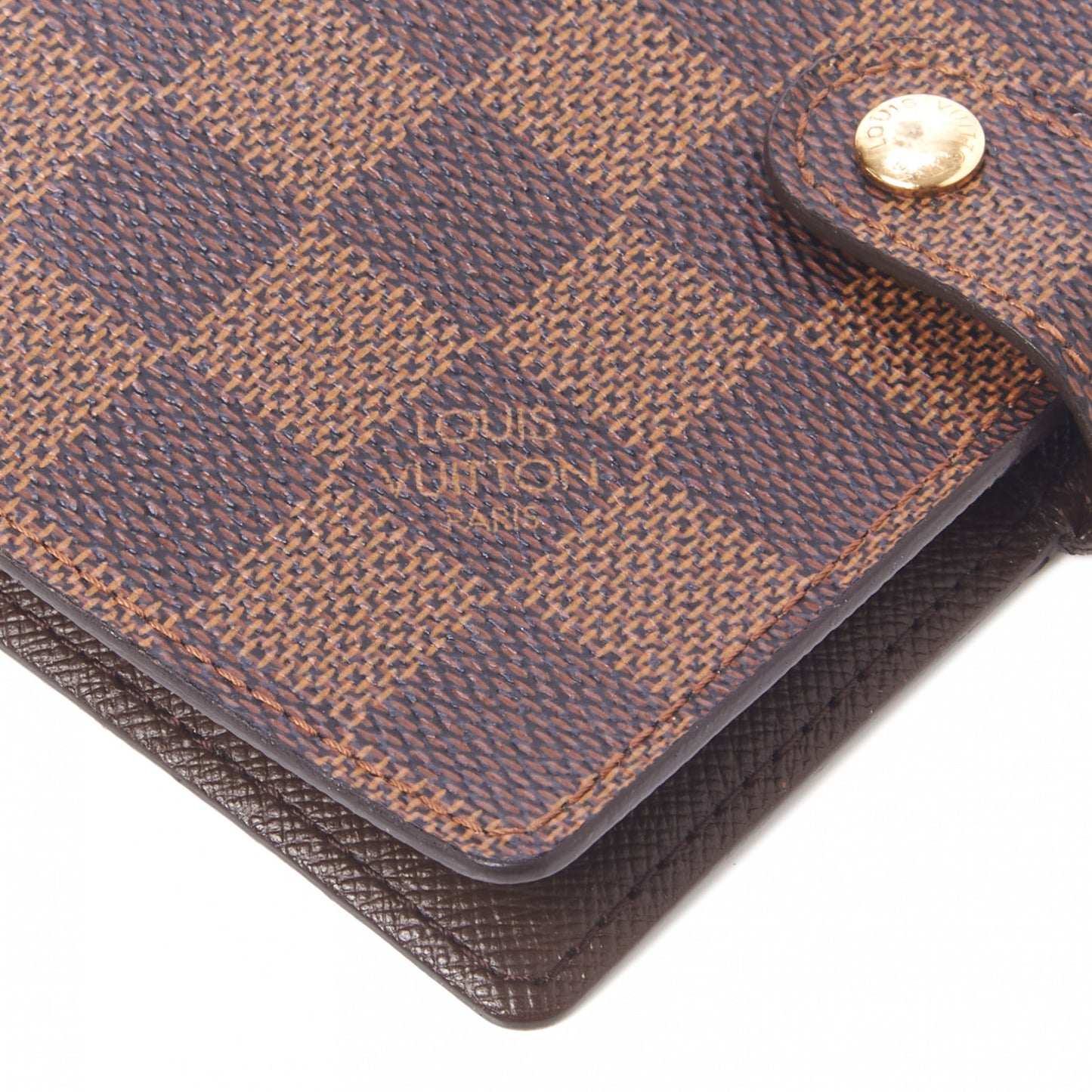 Damier Ebene Small Ring Agenda Cover