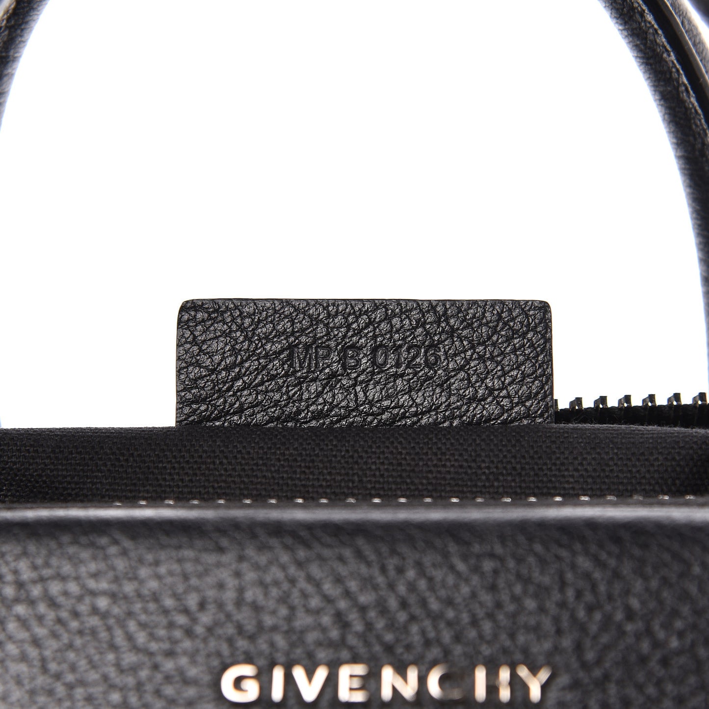 Sugar Goatskin Medium Antigona Black