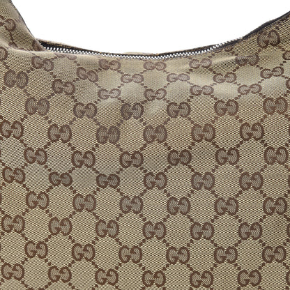 Gucci Monogram Medium Horsebit Chain Hobo Dark Brown 8 of 15