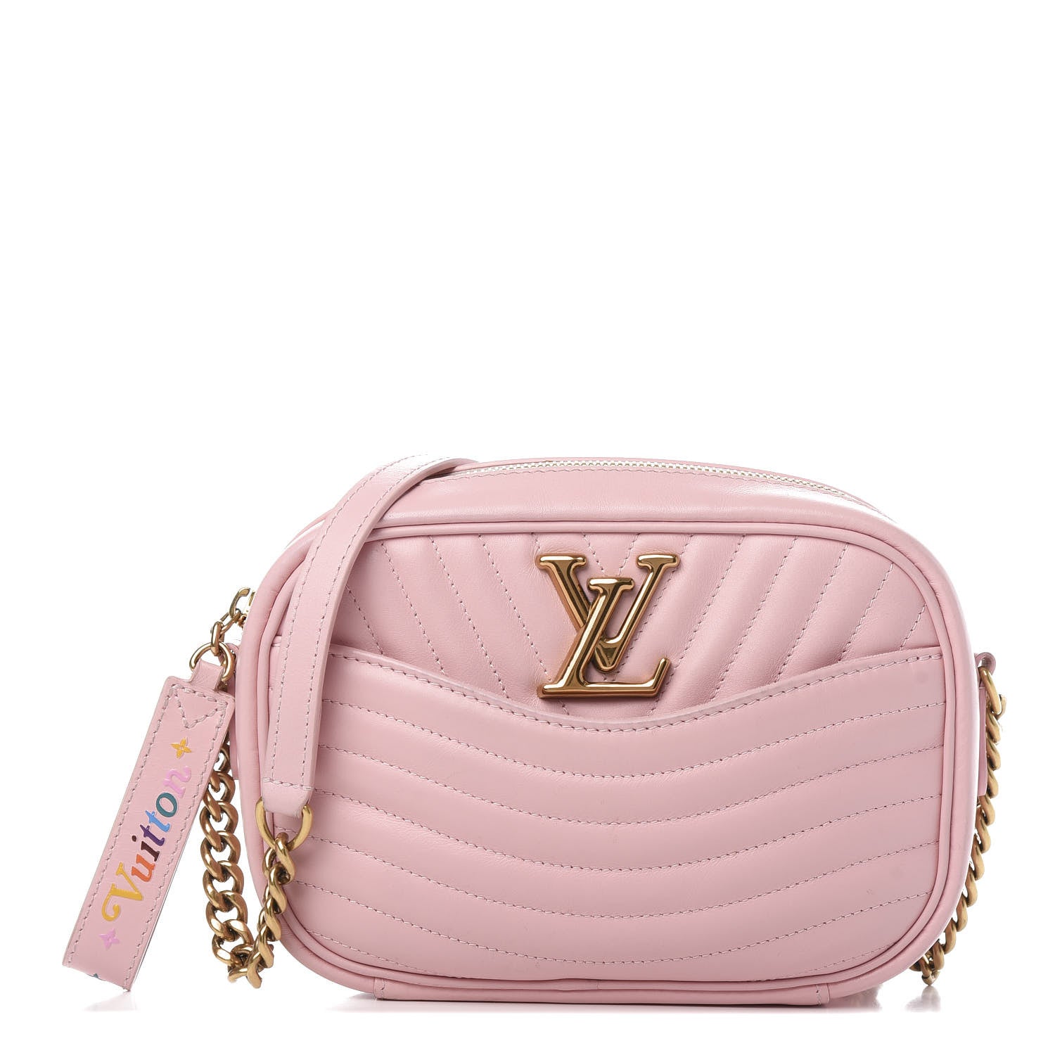 Louis Vuitton Calfskin New Wave Camera Bag Smoothie Pink 1 of 13