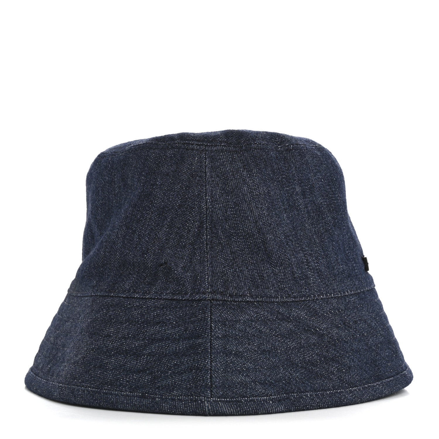 Prada Denim Re-Nylon Reversible M Bucket Hat Blue Black 9 of 12
