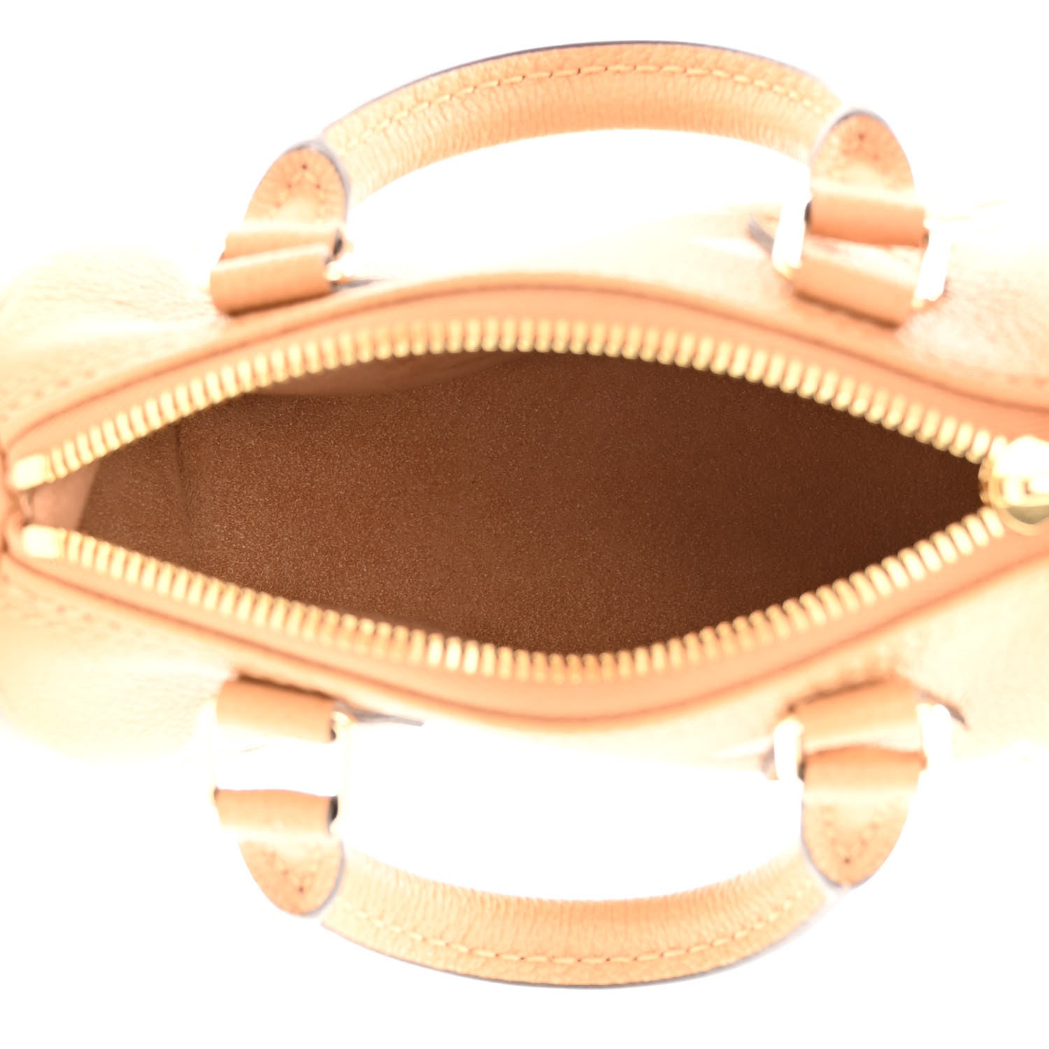 Louis Vuitton Empreinte Monogram Giant Nano Speedy Arizona Creme 5 of 10