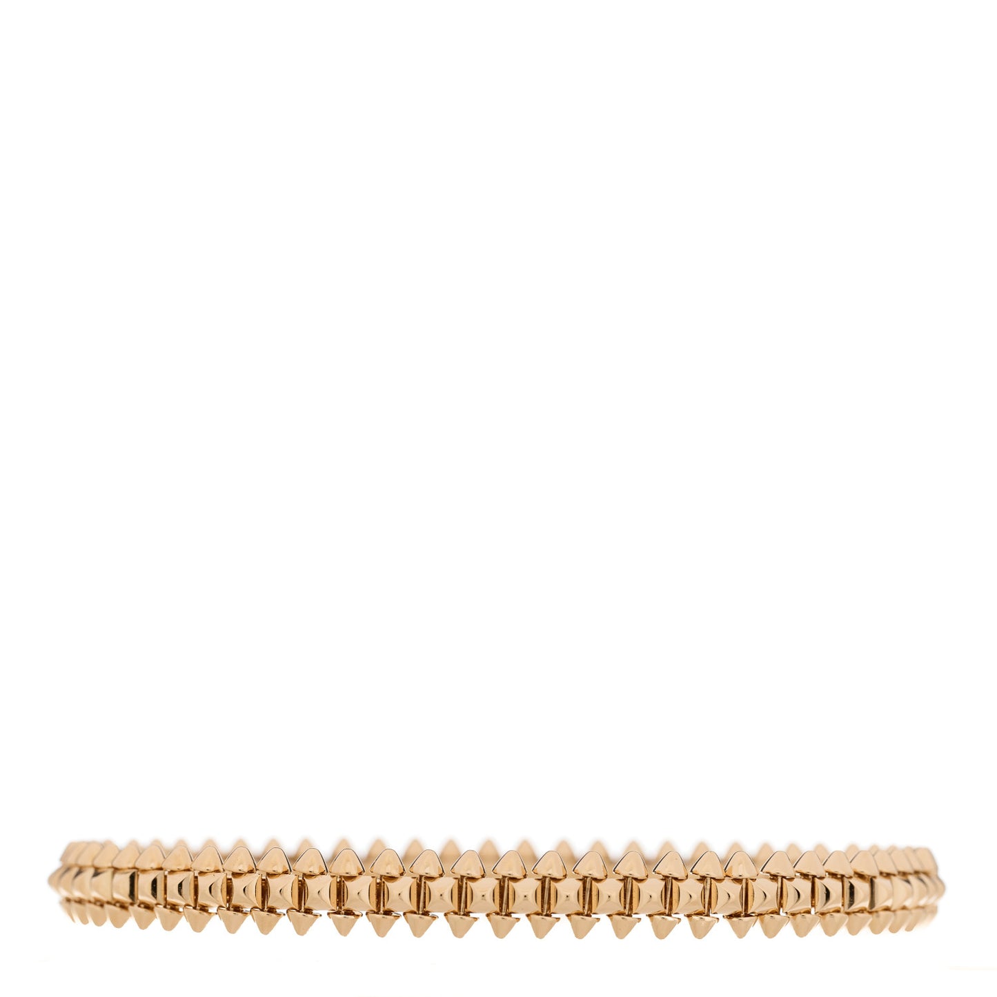 18K Pink Gold Small Clash De Cartier Bracelet 17