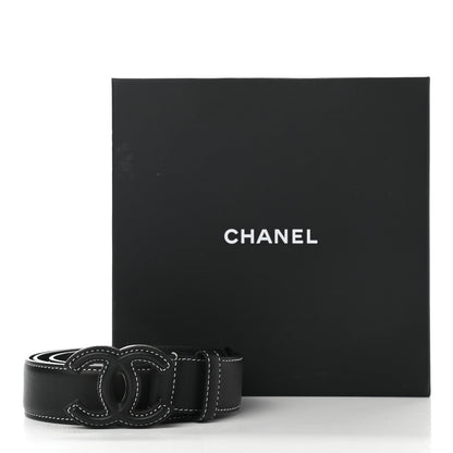 Chanel Lambskin CC Belt 85 34 Black 9 of 9