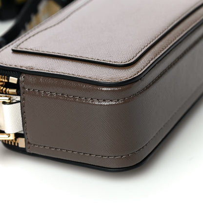 Marc Jacobs Saffiano Small Snapshot Camera Bag Sandcastle 13 of 14