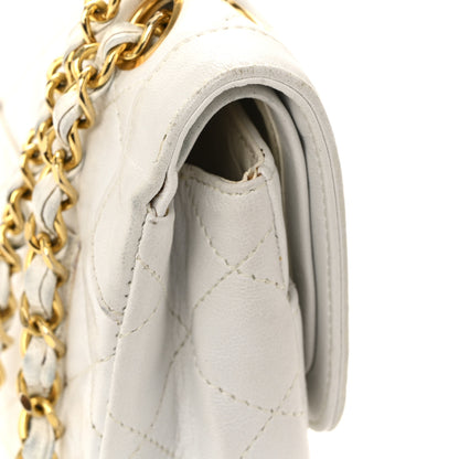 Chanel Lambskin Quilted Small Flap White 16 of 17