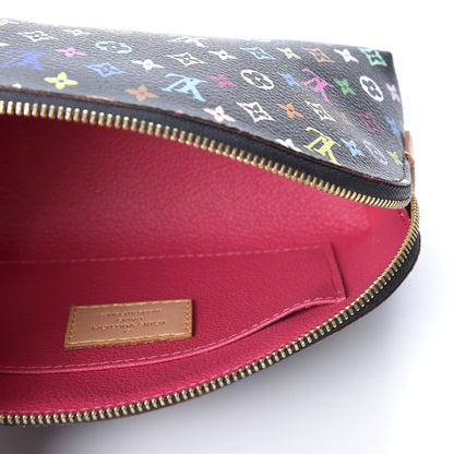 Louis Vuitton Monogram Multicolor Cosmetic Pouch Black Grenade 4 of 7