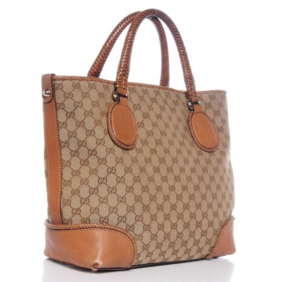 Gucci Monogram Medium Marrakech Tote Tan 3 of 8