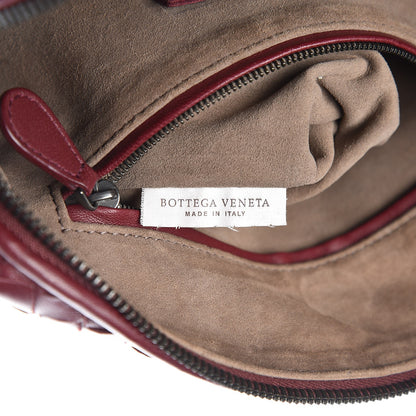 Bottega Veneta Nappa Intrecciato Crossbody Pillow Aubergine 7 of 9