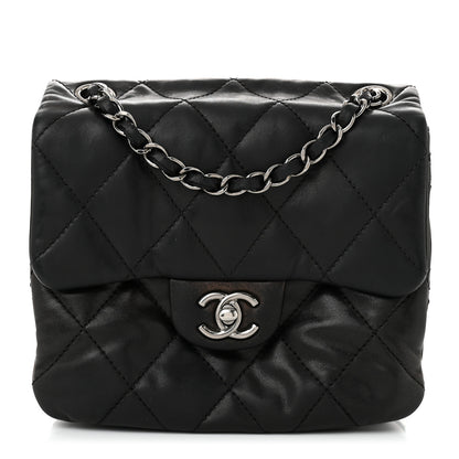 Chanel Lambskin Quilted Mini Chanel 3 Flap Black 1 of 11