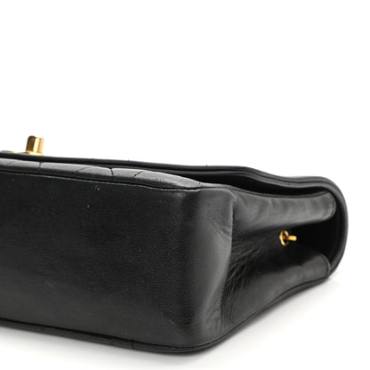 Chanel Lambskin Quilted Small Single Flap Black 10 of 13