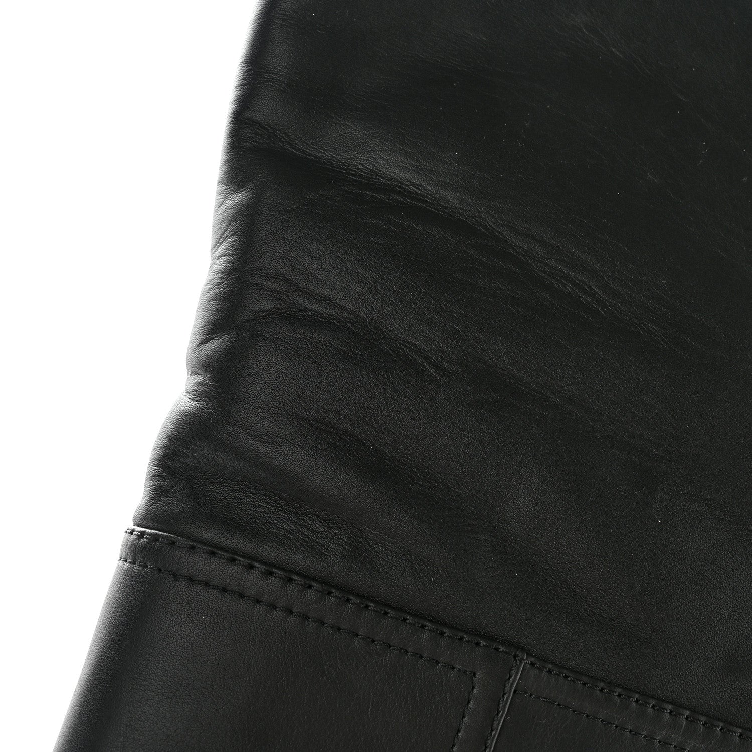 Chanel Calfskin Knee High Chain Boots 39 Black 12 of 18