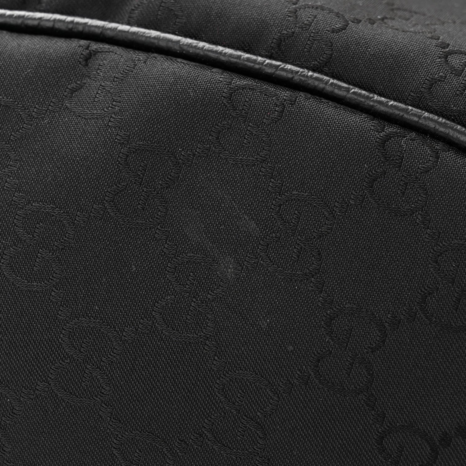 Gucci Nylon Monogram Slim Backpack Black 11 of 11