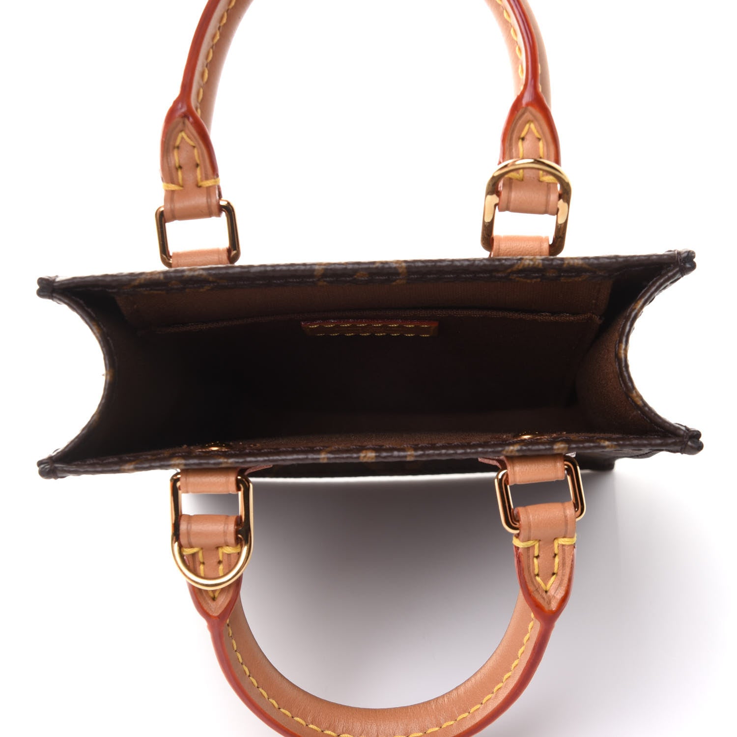 Louis Vuitton Monogram Petit Sac Plat 5 of 10