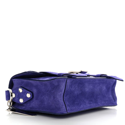 Proenza Schouler Suede PS1 Mini Pouch Messenger Bag Amethyst 4 of 11