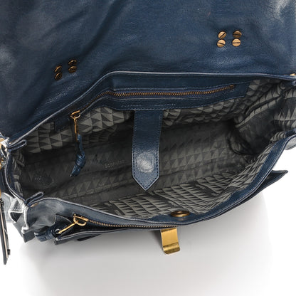 Proenza Schouler Lambskin Medium PS1 Satchel Midnight 5 of 14