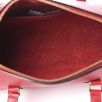Louis Vuitton Epi Soufflot Castillan Red 5 of 13