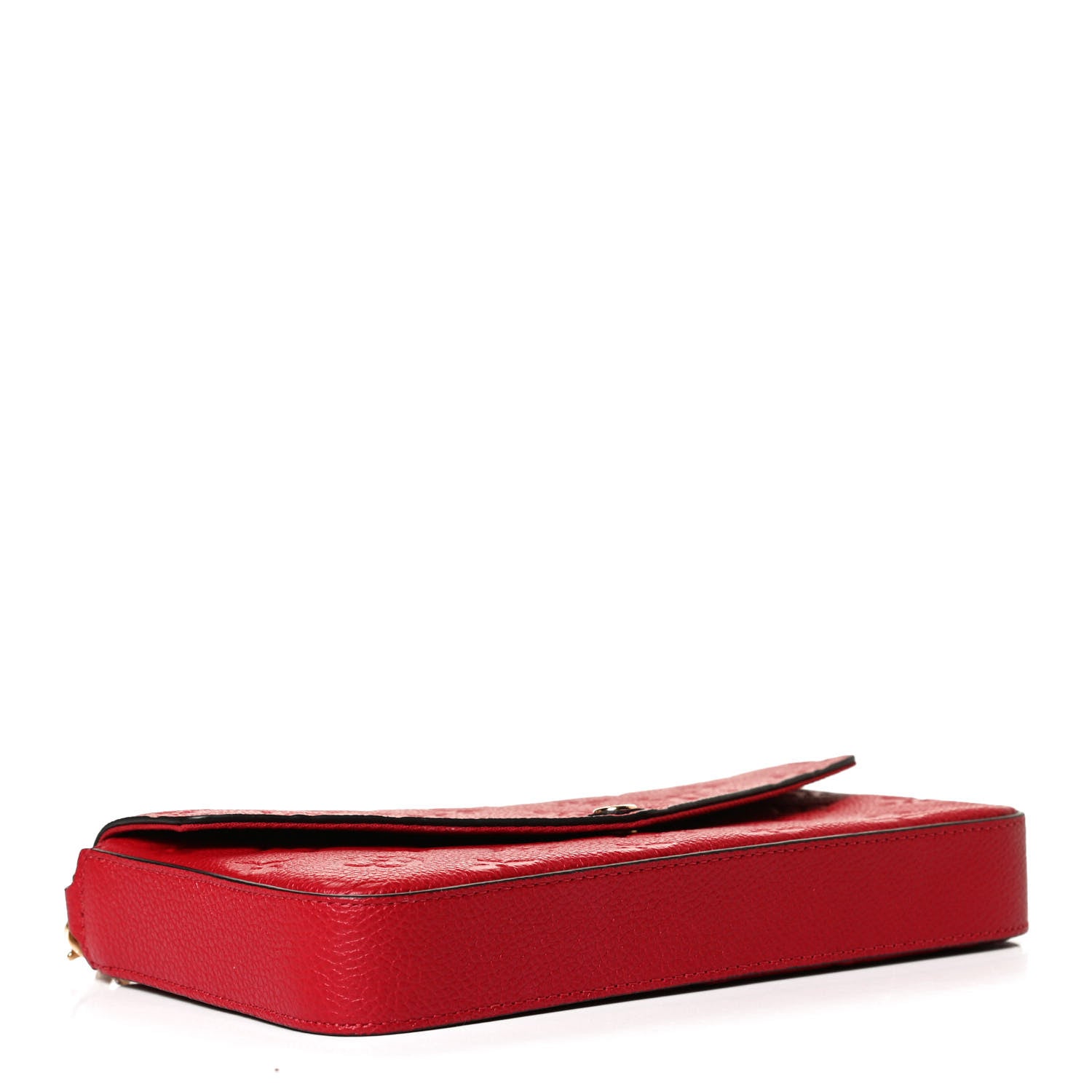 Louis Vuitton Empreinte Pochette Felicie Chain Wallet Scarlet 5 of 11