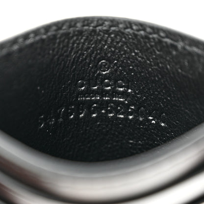 Gucci Plutone Calfskin Logo Card Holder Black 6 of 6
