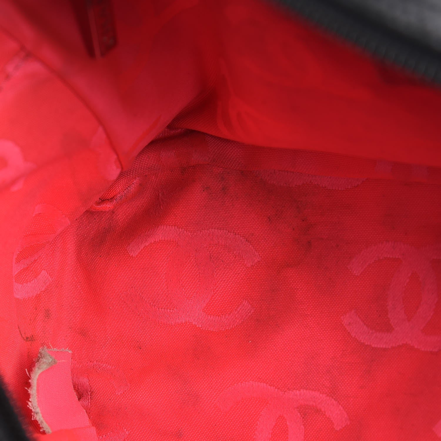 Chanel Calfskin Quilted Large Cambon Bowler Black 11 of 20