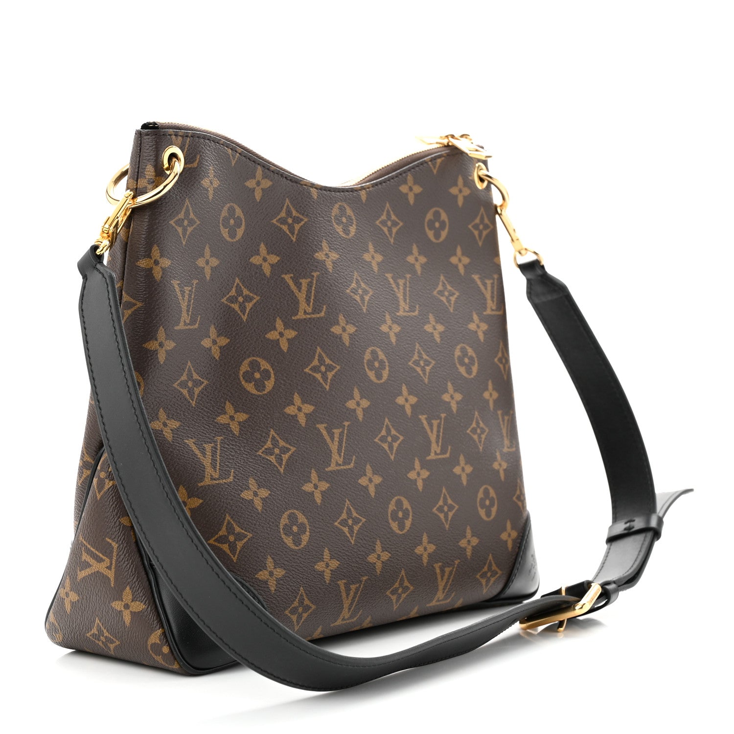 Louis Vuitton Monogram Odeon MM Black 3 of 9