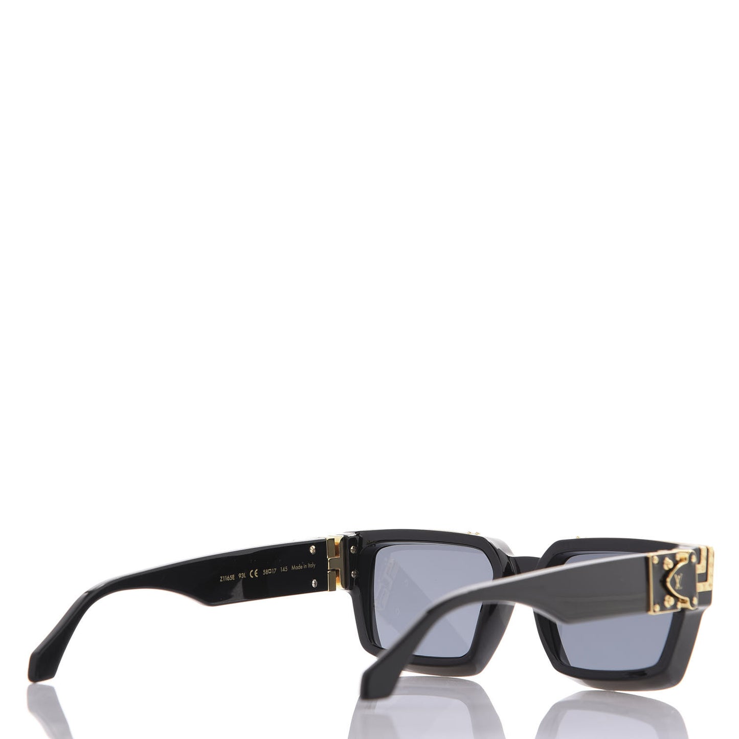 Acetate 1.1 Millionaires Sunglasses Z1165E Black