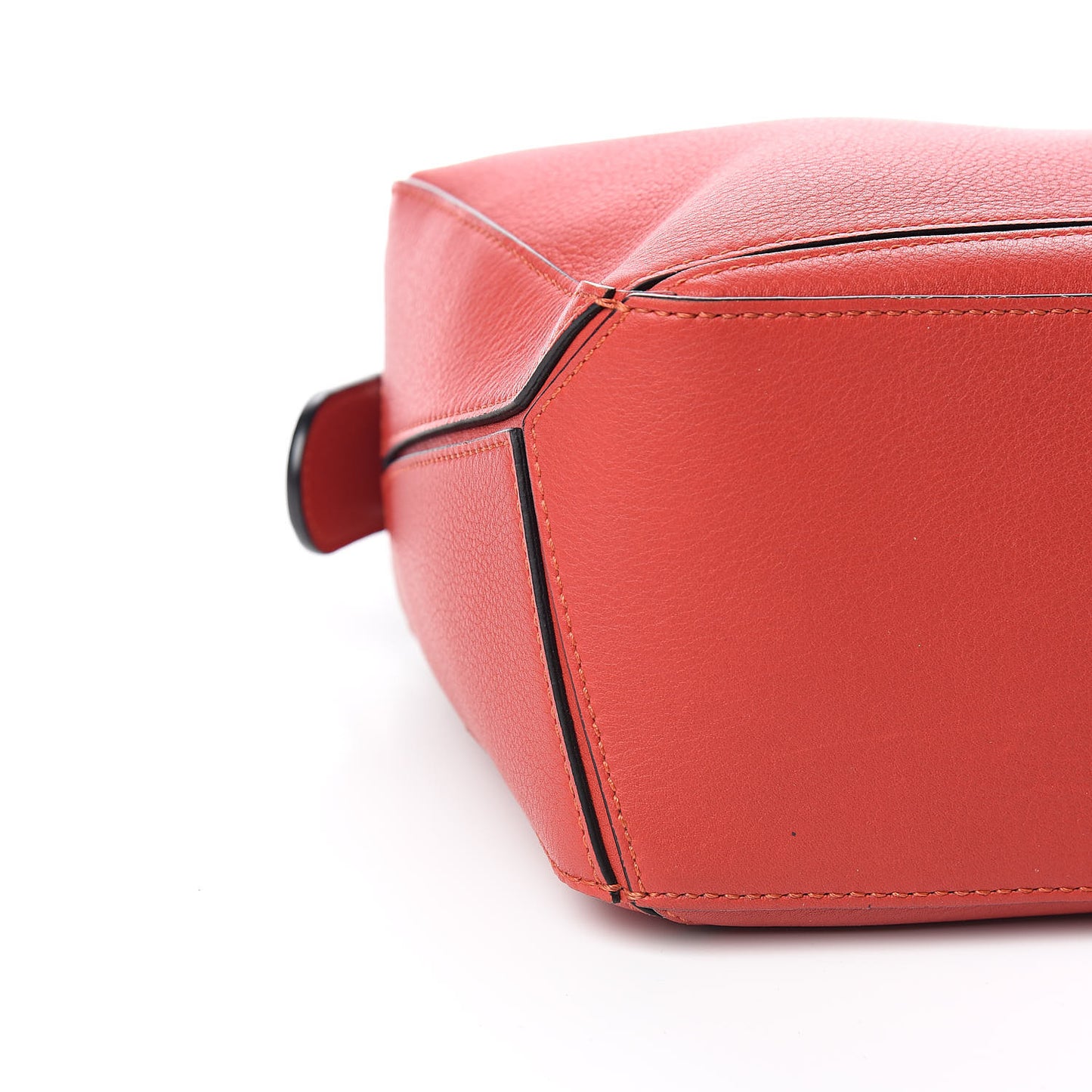 Calfskin Small Puzzle Bag Pastel Scarlet